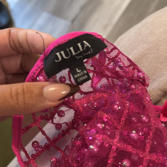 Transparent shimmer & pearl top - Picture 7 of 7